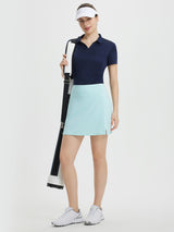 Golf Basics High-Waisted A-line Skort