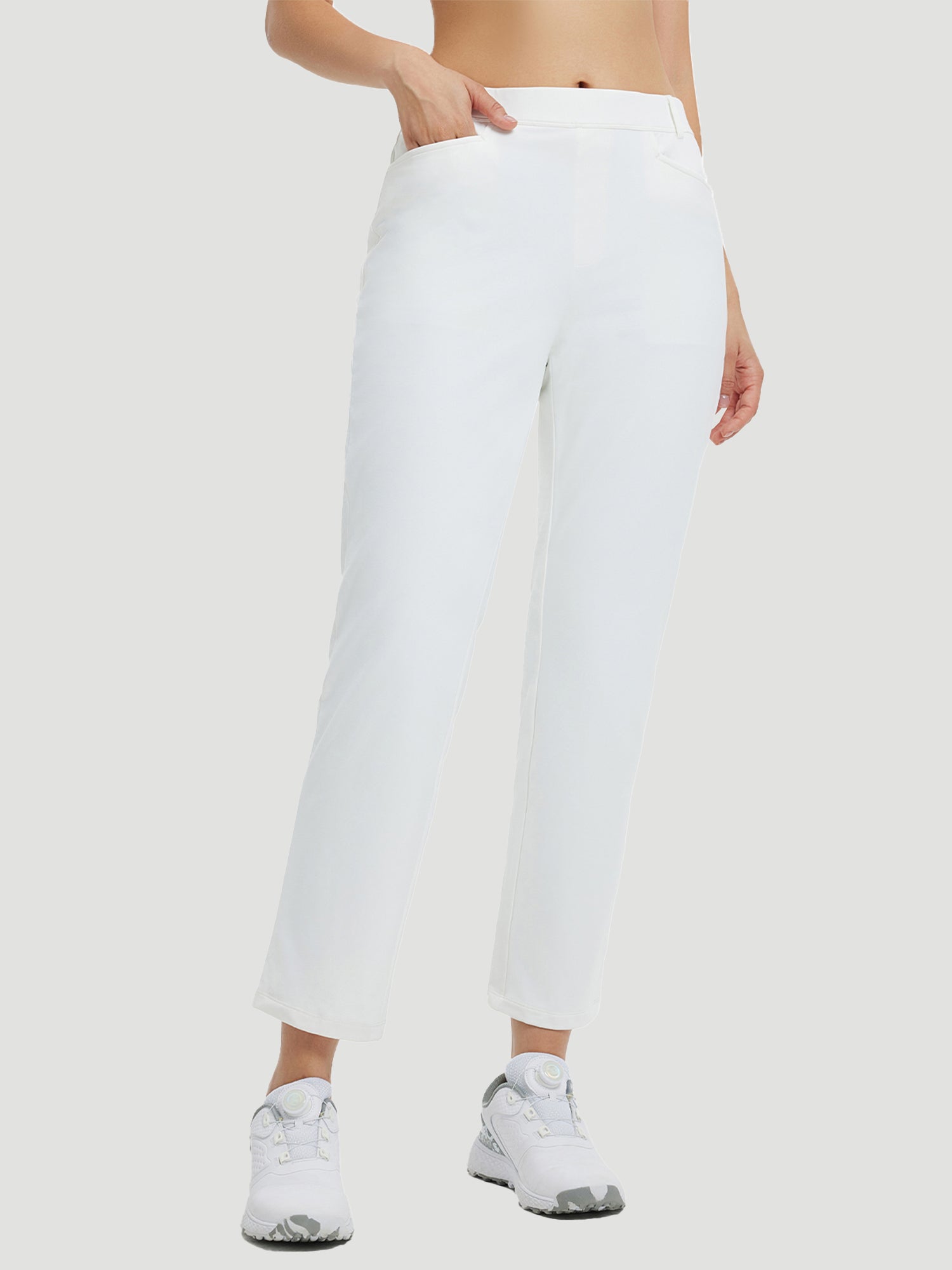 27' Golf Fleece Straight-Leg Pants