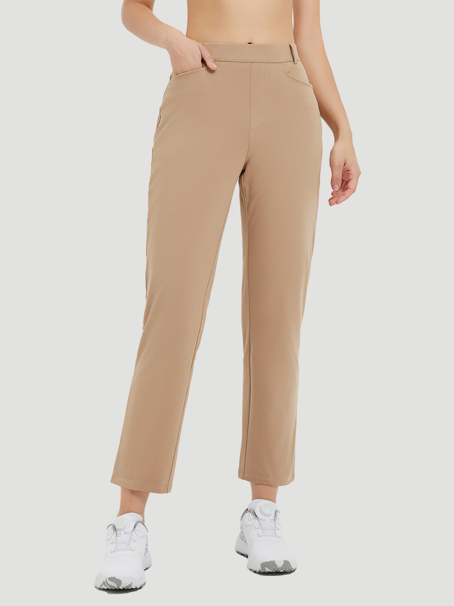 27' Golf Fleece Straight-Leg Pants