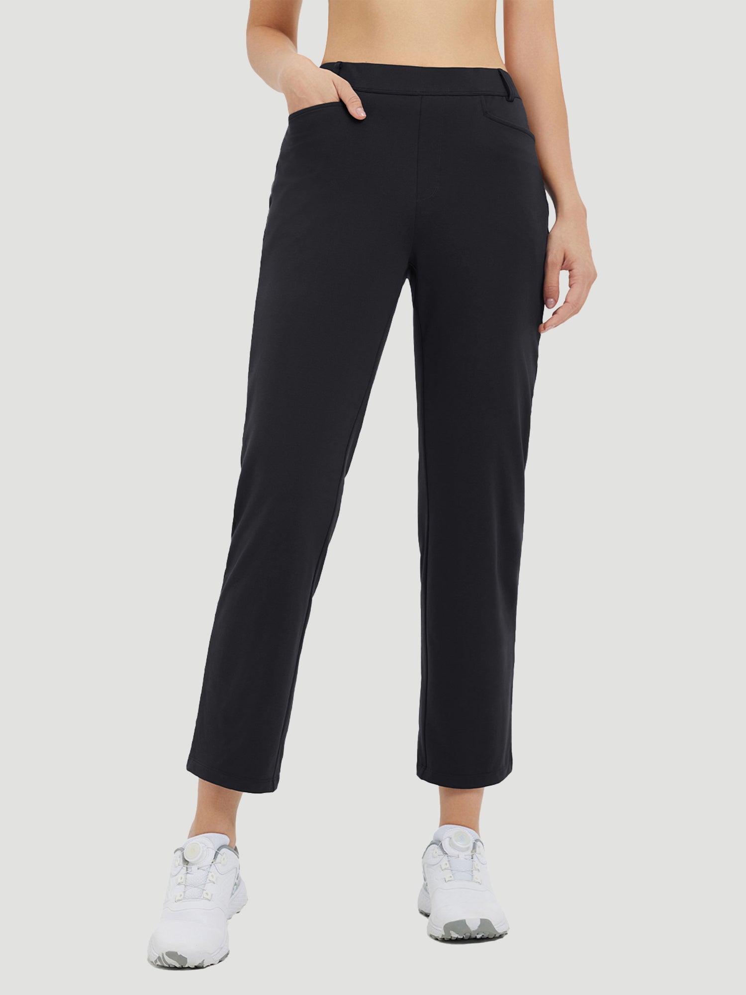 27' Golf Fleece Straight-Leg Pants