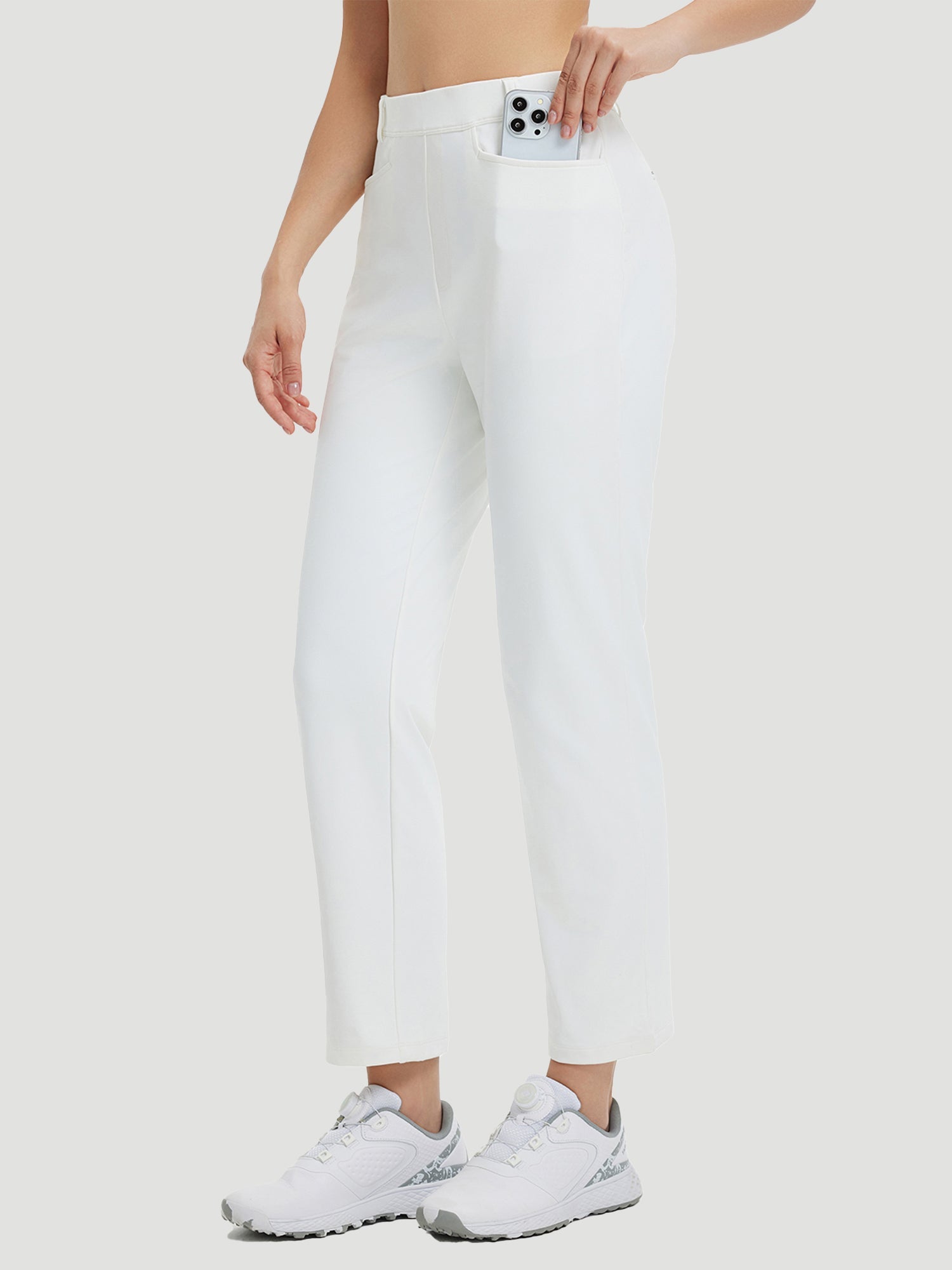 27' Golf Fleece Straight-Leg Pants