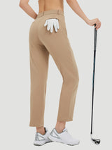 27' Golf Fleece Straight-Leg Pants