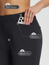 27' Golf Fleece Straight-Leg Pants