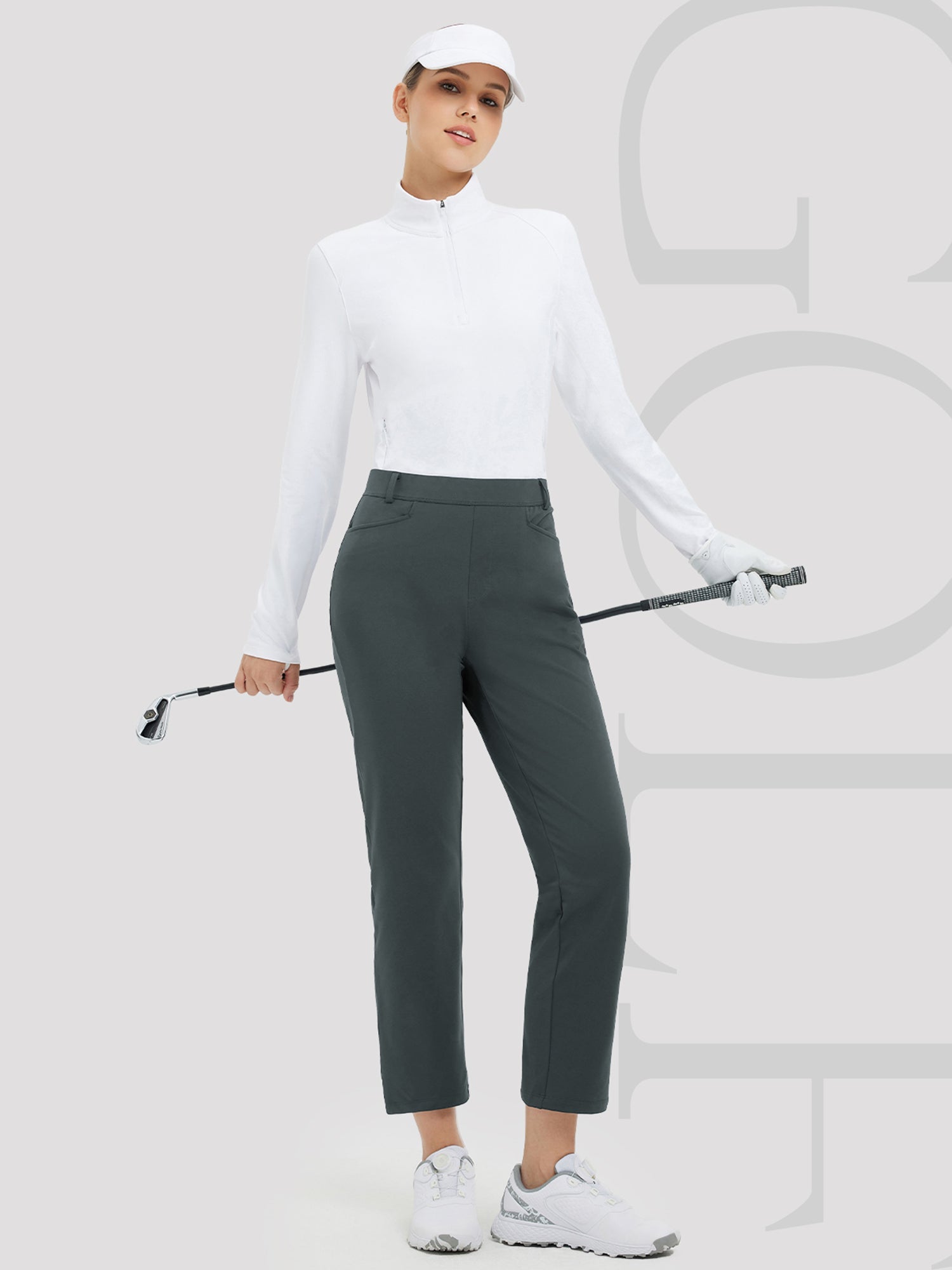 27' Golf Fleece Straight-Leg Pants