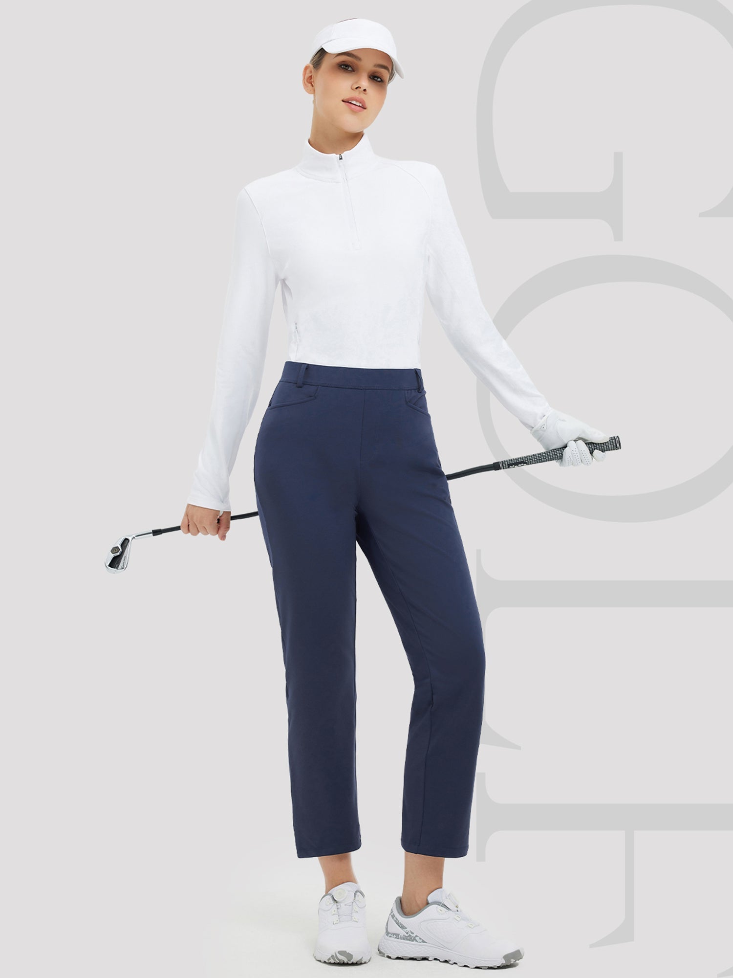 27' Golf Fleece Straight-Leg Pants