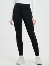 Fleece-Lined Ski Base Layer Pants