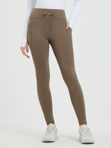 Fleece-Lined Ski Base Layer Pants