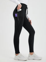 Fleece-Lined Ski Base Layer Pants