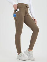 Fleece-Lined Ski Base Layer Pants