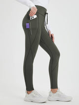 Fleece-Lined Ski Base Layer Pants