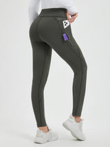 Fleece-Lined Ski Base Layer Pants
