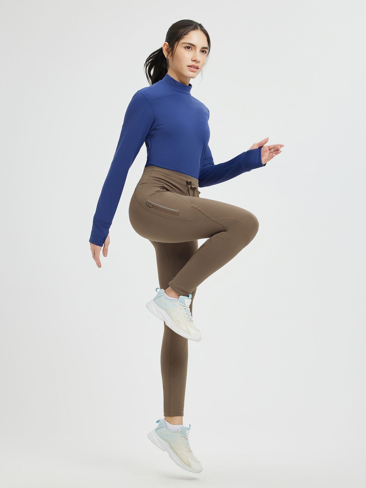 Fleece-Lined Ski Base Layer Pants