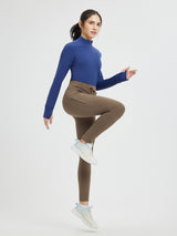 Fleece-Lined Ski Base Layer Pants
