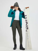 Fleece-Lined Ski Base Layer Pants