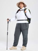 Woven Straight Leg Walking Pants