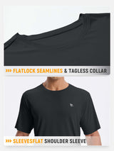 Men's Outdoor Short Sleeve Crew Neck T-Shirt
