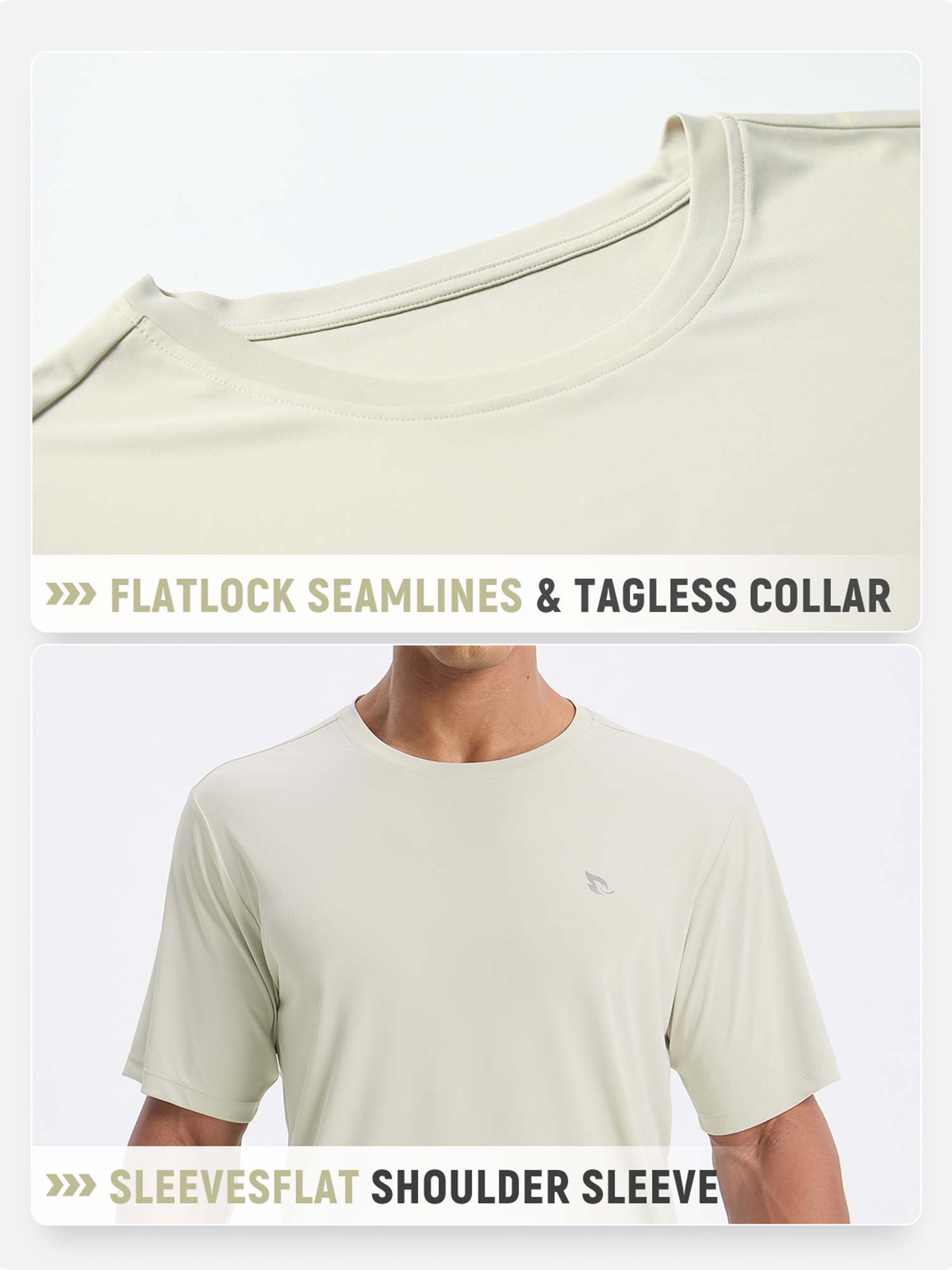 Men's Outdoor Short Sleeve Crew Neck T-Shirt