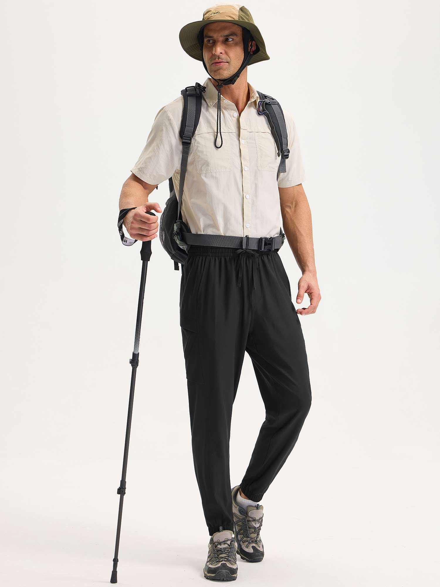 Men's Woven Hiking Joggers