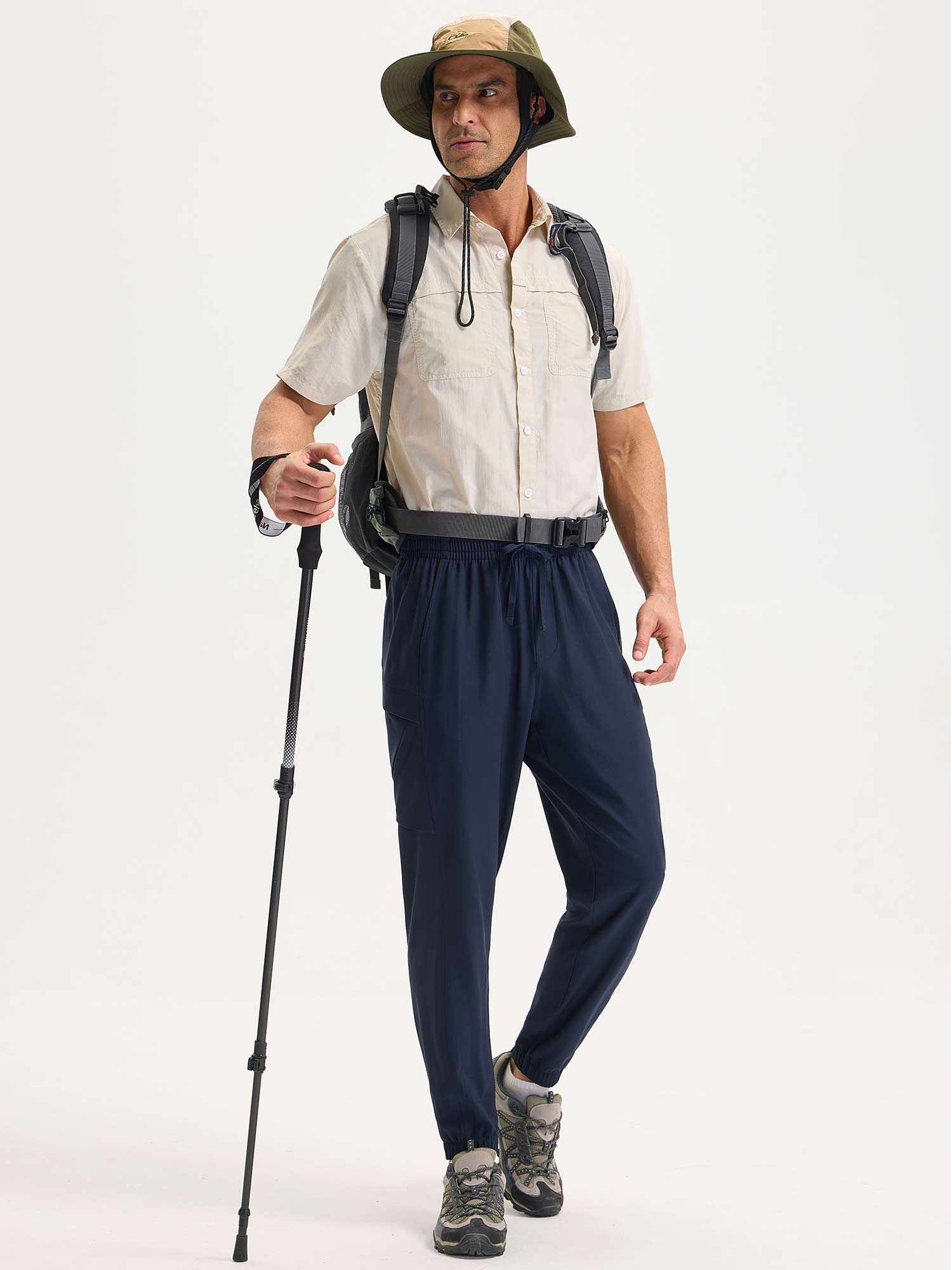 Men's Woven Hiking Joggers