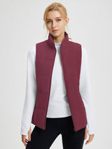 Outdoor Woven DuPont Cotton Wide Quilted Vest