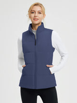 Outdoor Woven DuPont Cotton Wide Quilted Vest