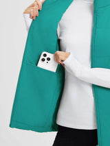 Outdoor Woven DuPont Cotton Wide Quilted Vest