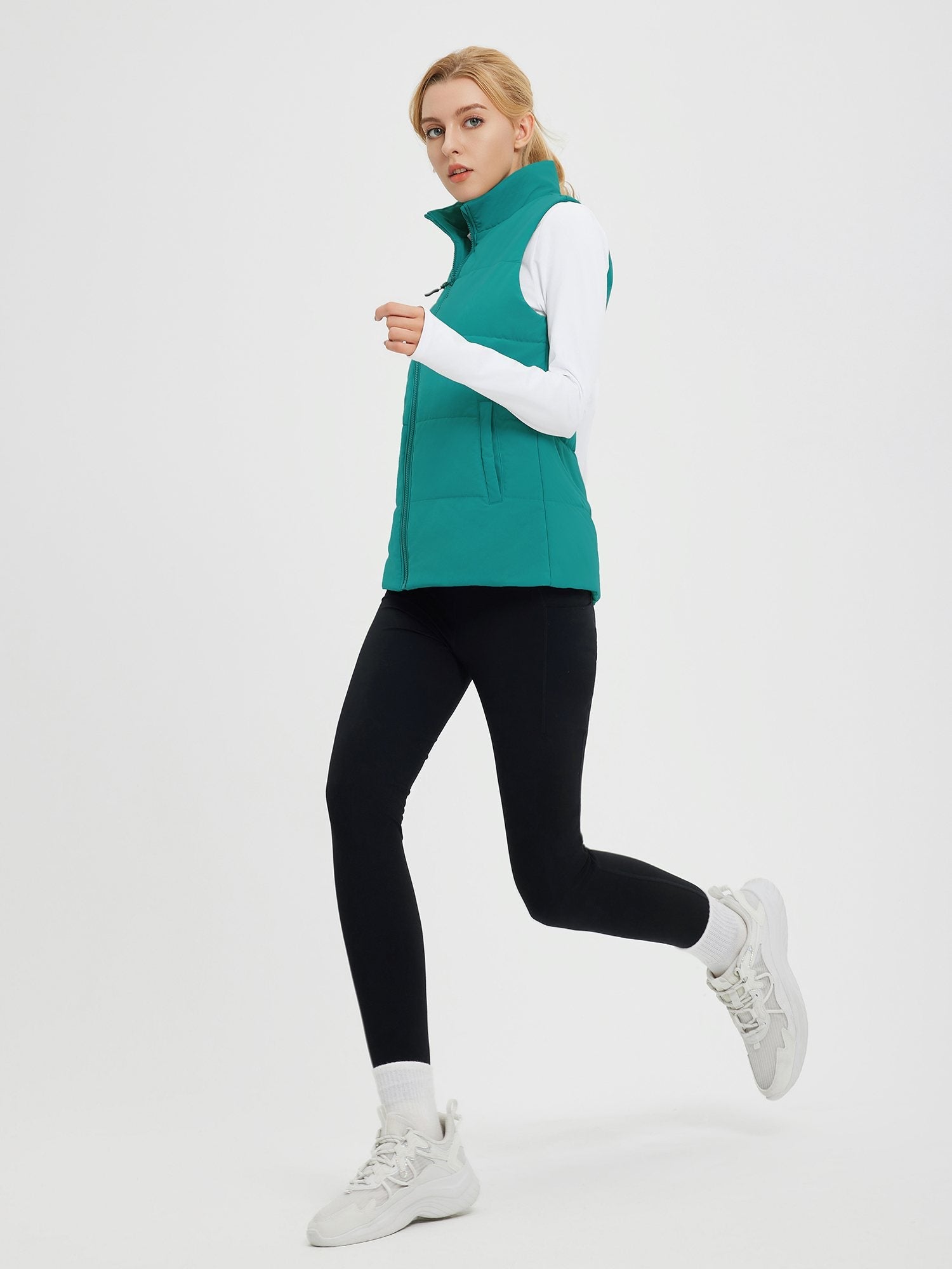 Outdoor Woven DuPont Cotton Wide Quilted Vest