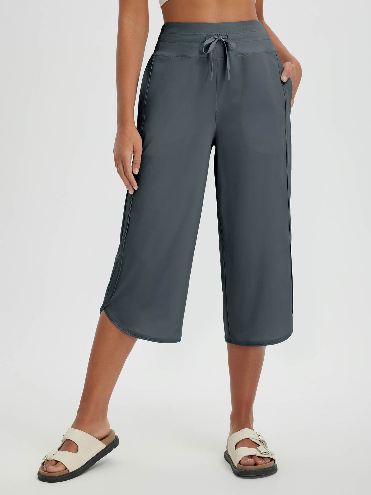 UPF 50+ Split Legs Capris