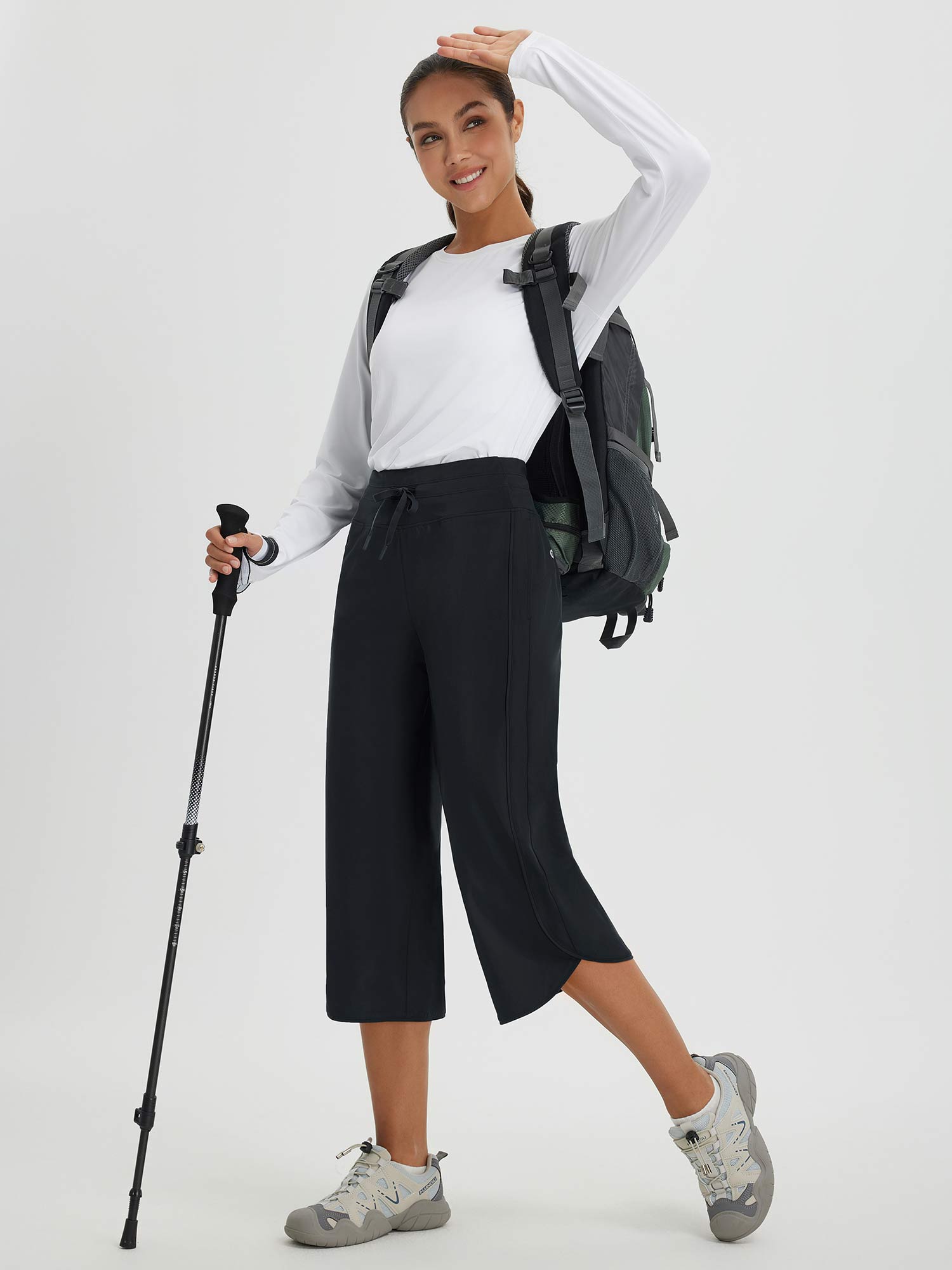 UPF 50+ Split Legs Capris
