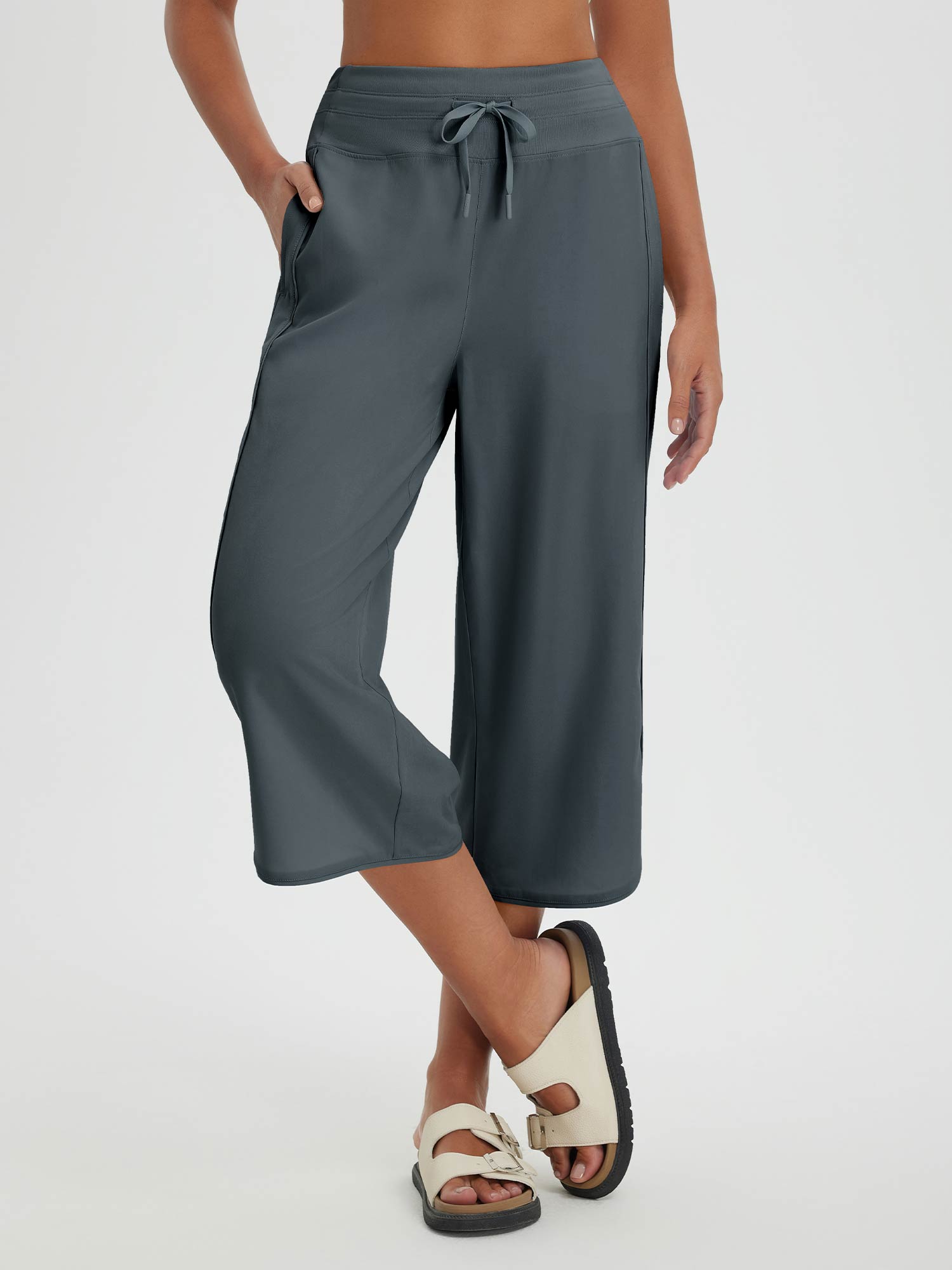 UPF 50+ Split Legs Capris