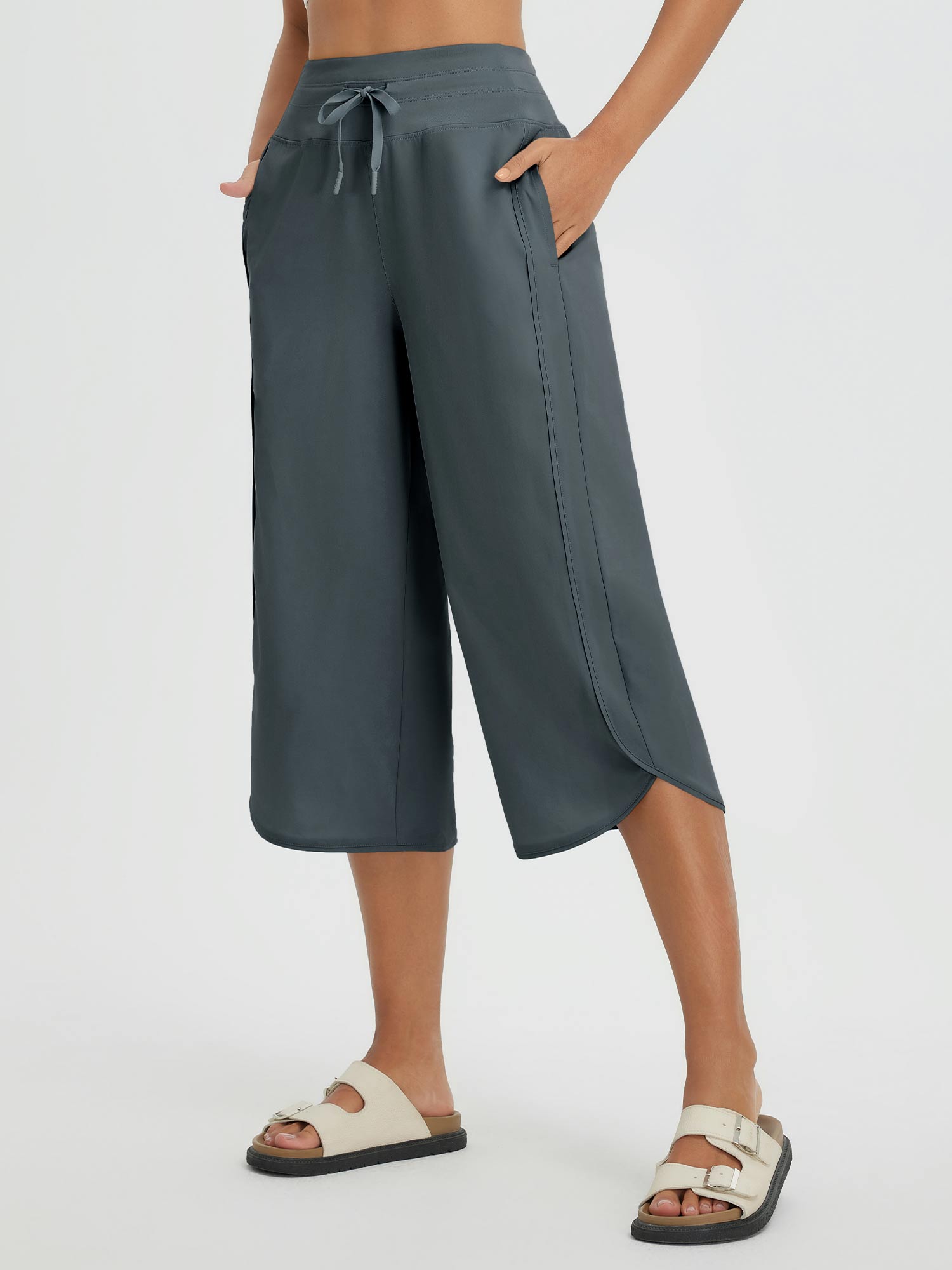 UPF 50+ Split Legs Capris