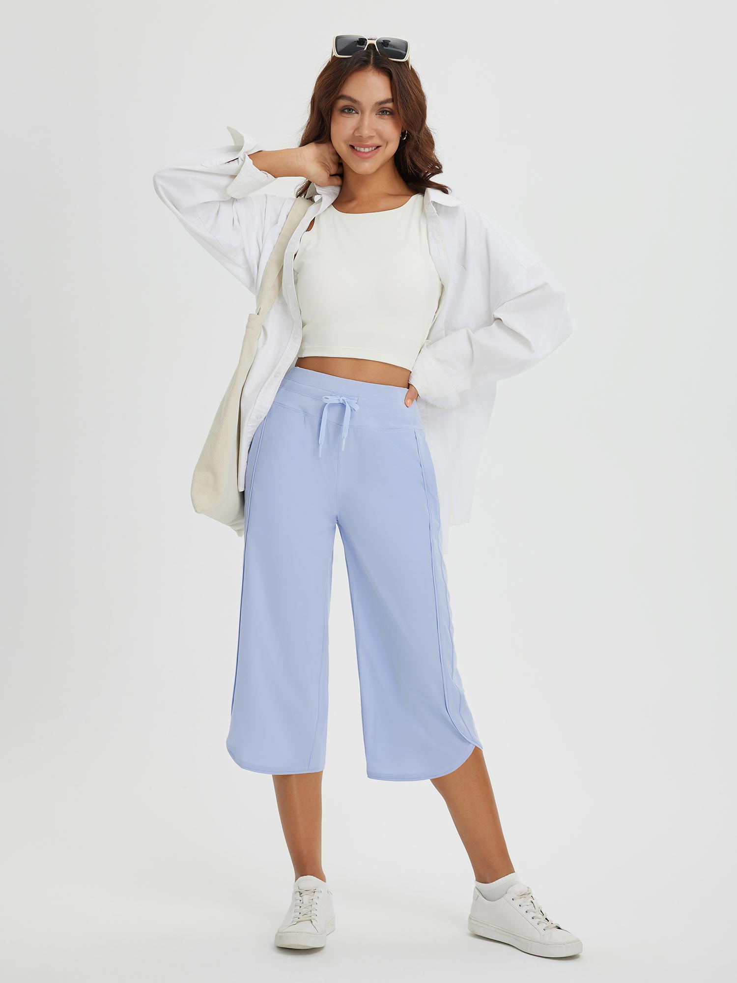 UPF 50+ Split Legs Capris