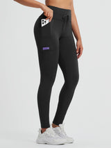 Running High-Waisted Fleece Leggings