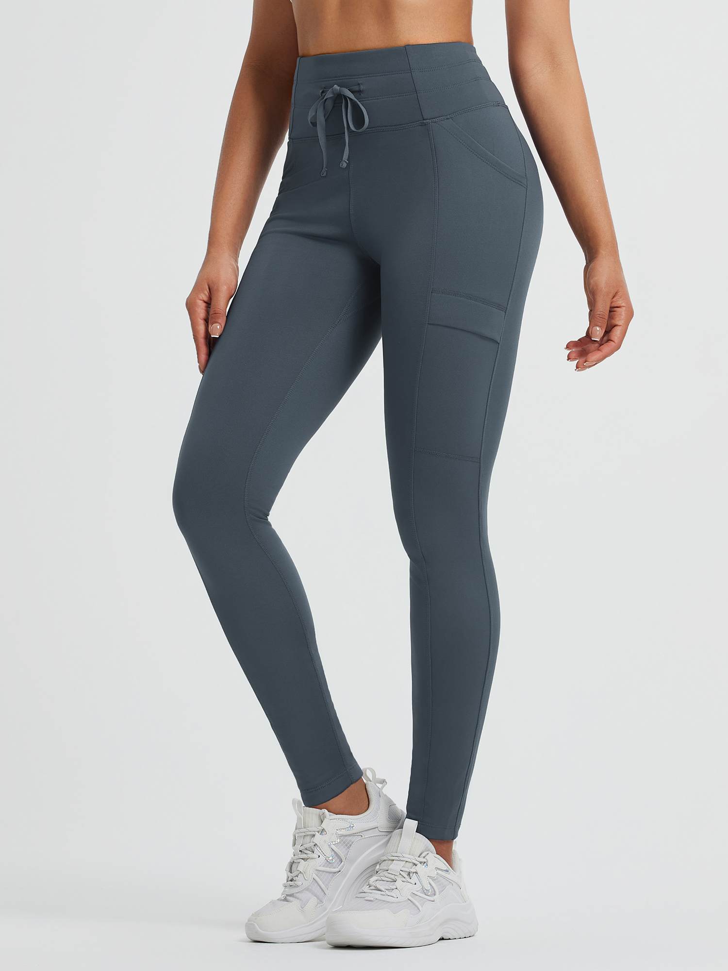 Running High-Waisted Fleece Leggings