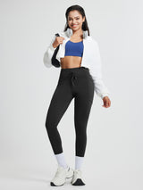 Running High-Waisted Fleece Leggings