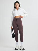 Running High-Waisted Fleece Leggings