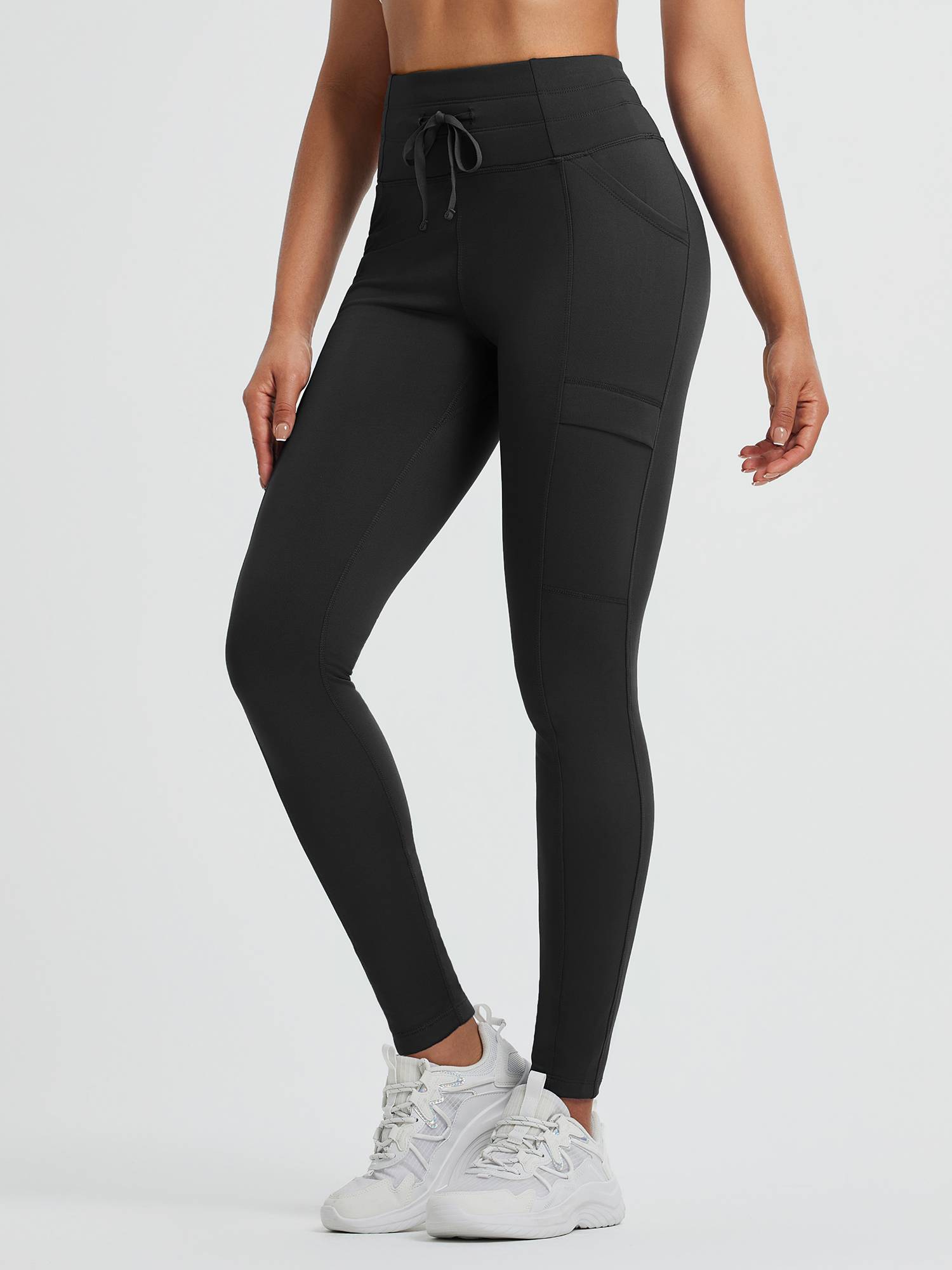 Running High-Waisted Fleece Leggings