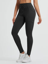 Running High-Waisted Fleece Leggings