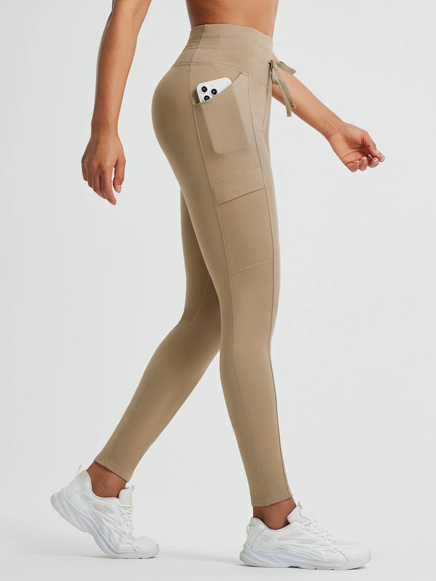 Running High-Waisted Fleece Leggings