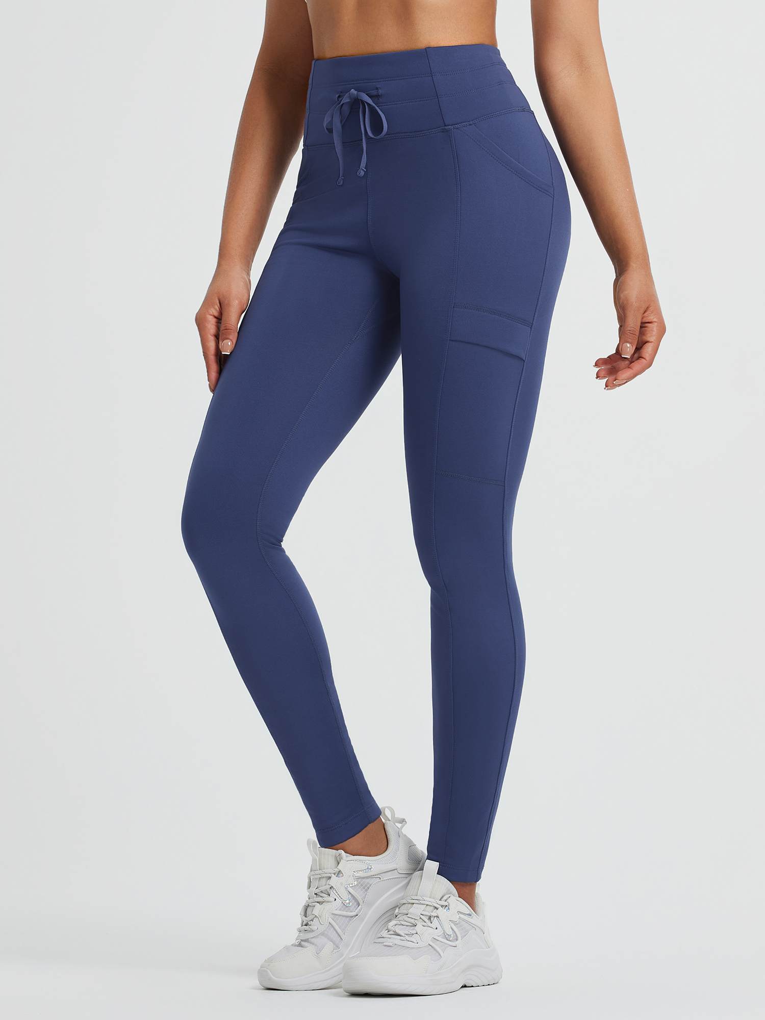 Running High-Waisted Fleece Leggings