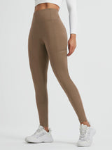 Running Cross Pocket Fleece Tight Leggings