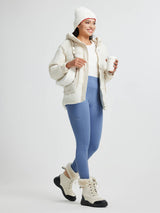 Running Cross Pocket Fleece Tight Leggings