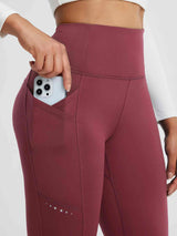 Running Cross Pocket Fleece Tight Leggings