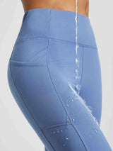 Running Cross Pocket Fleece Tight Leggings