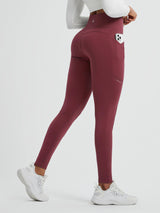 Running Cross Pocket Fleece Tight Leggings