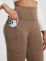 Running Cross Pocket Fleece Tight Leggings