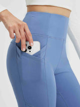 Running Cross Pocket Fleece Tight Leggings