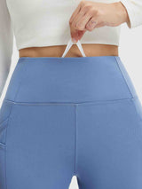 Running Cross Pocket Fleece Tight Leggings