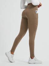 Running Cross Pocket Fleece Tight Leggings