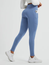 Running Cross Pocket Fleece Tight Leggings